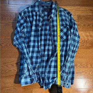 Hollister Blue Lightweight Shirt Jacket